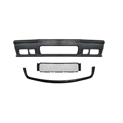 Aftermarket M3 Style Front Bumper with Lip Compatible with BMW E36