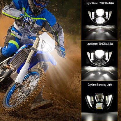 LED Replacement Headlight: Yamaha WR250F / WR450F (2013-)
