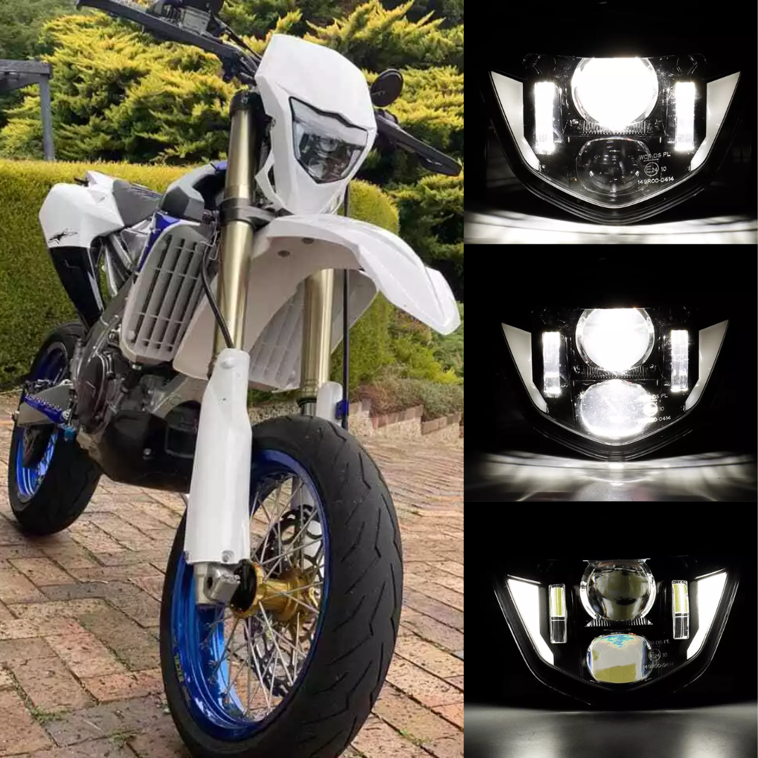 LED Replacement Headlight: Yamaha WR250F / WR450F (2013-)