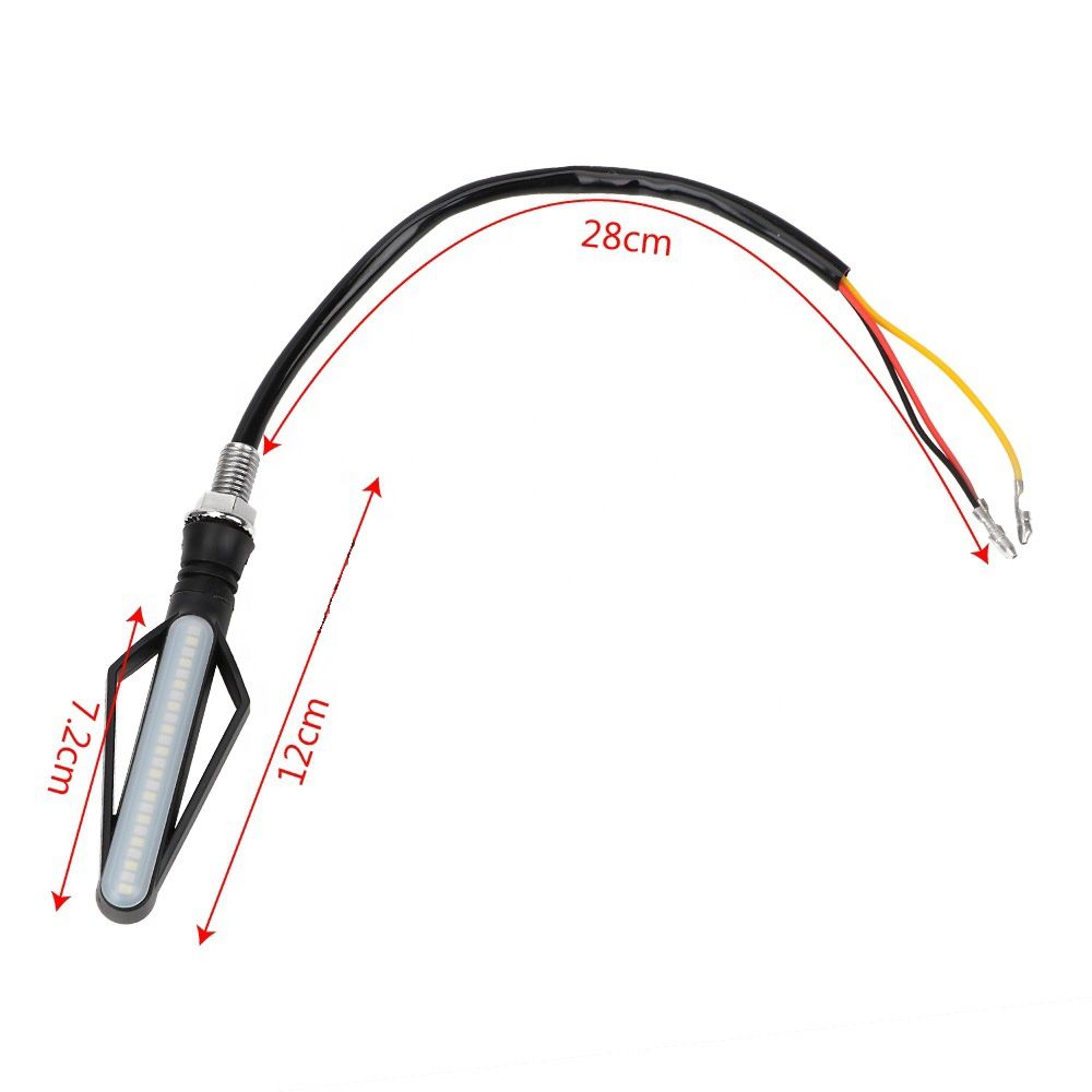 Universal Flowing LED Smoke Indicator Set (10mm)