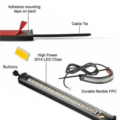 MC LED Fork Indicator Light Strips & Running Light (Set)
