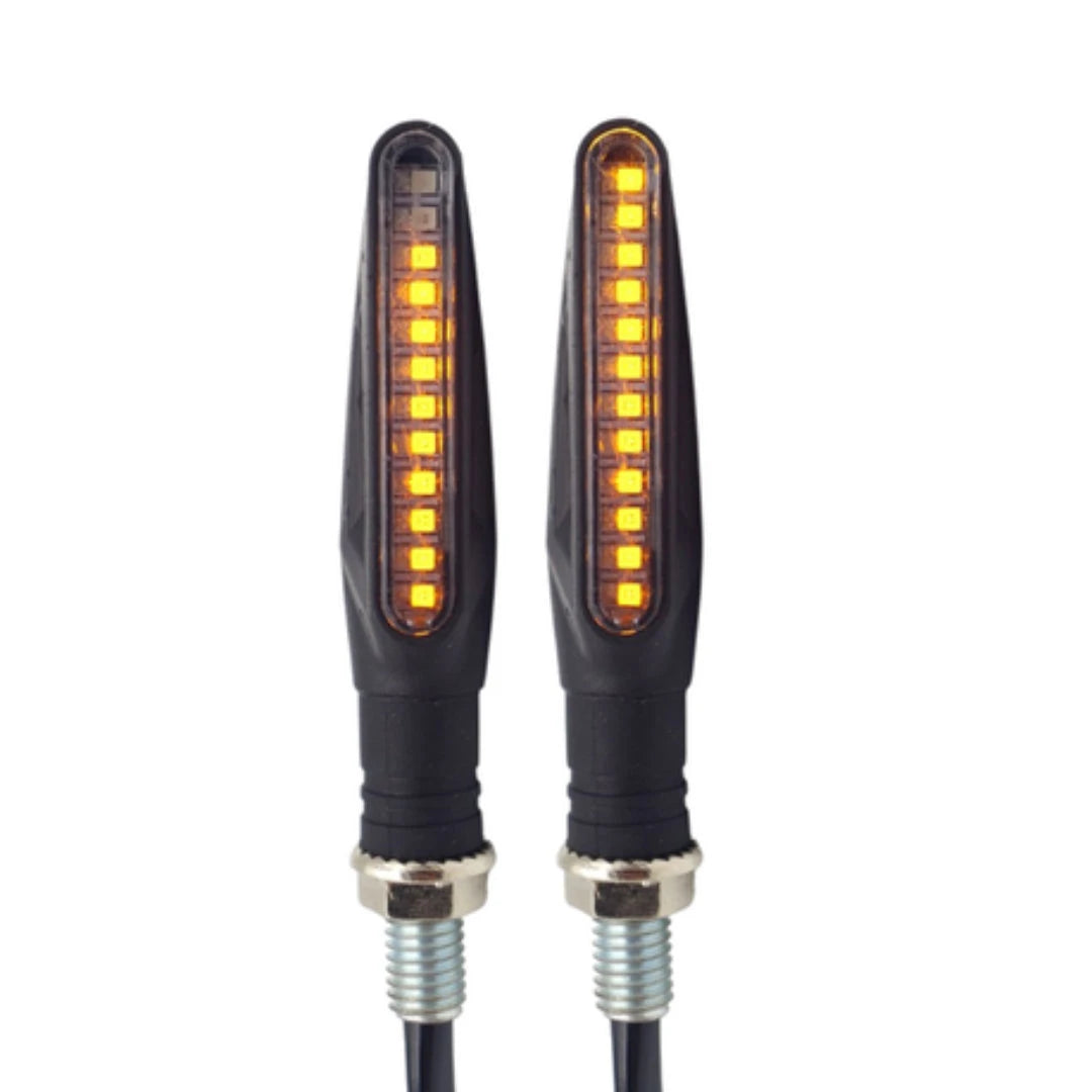 Universal LED Flowing Motorcycle Indicators (Set)