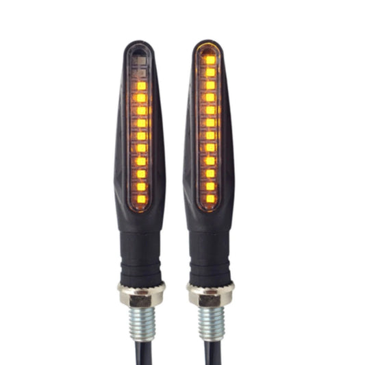 Universal LED Flowing Motorcycle Indicators (Set)