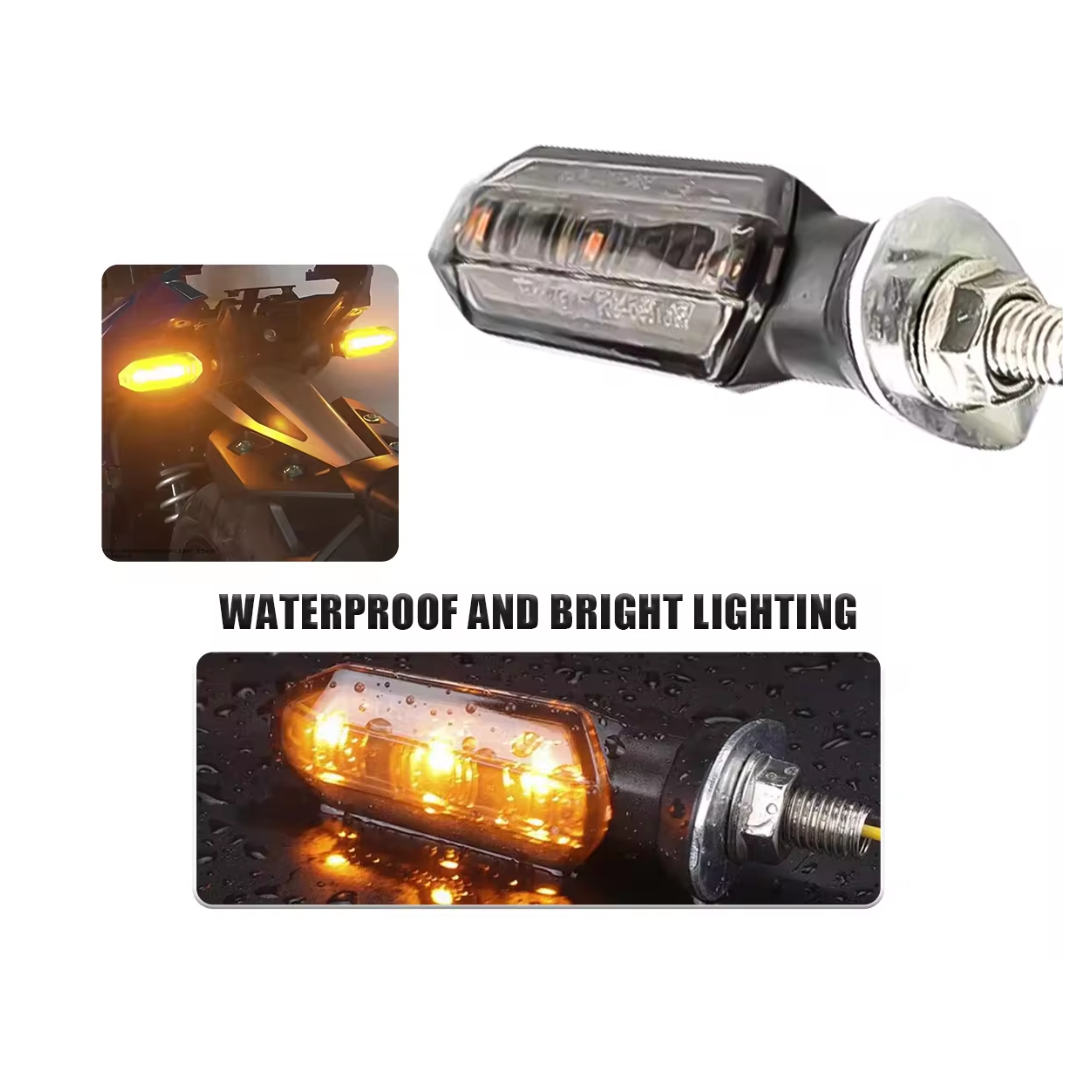 Motorcycle LED Indicators Set: Custom/ Universal (10MM)