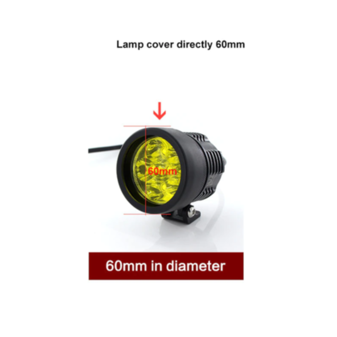 LED Spotlights & Yellow Lens Set: (40W)