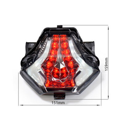 MC Yamaha MT-07 Integrated Taillight: Brake & Indicator Light (2014-)