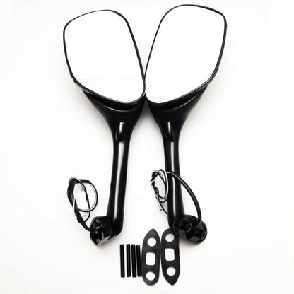 Mirror with LED Indicator Set (Smoke): Suzuki GSX-R600/ 750/ 1000