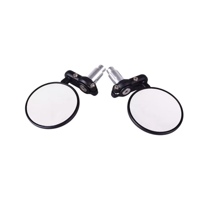 MC Round Bar End Mirror Set (22mm)