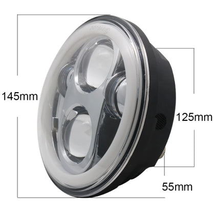 MC Harley/Cruiser/Custom Headlight (5.75")