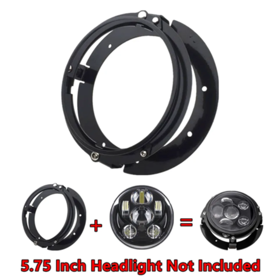 MC Round Headlight Cover/ Holder (5.75")