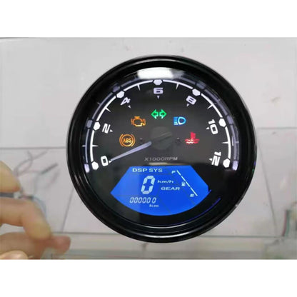 MC Custom Round Speedometer (LCD) #3