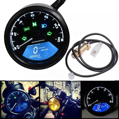 MC Custom Round Speedometer (LCD) #3