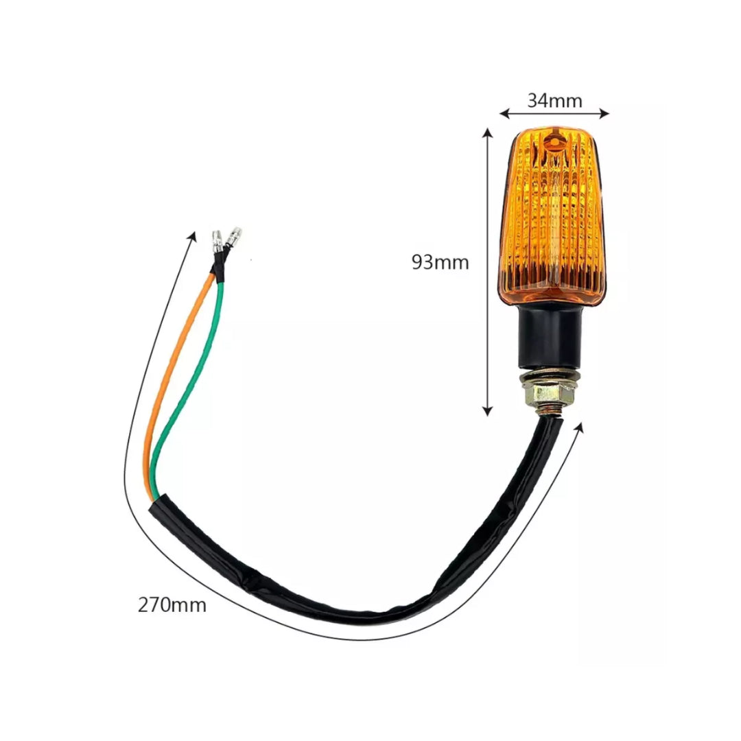 Bulb Motorcycle Indicator Set (4-Piece)