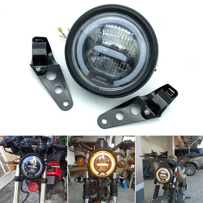 Universal Motorcycle Round Headlight (7")