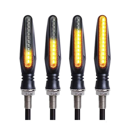 Motorcycle LED Flowing Indicators Set (4-Piece)