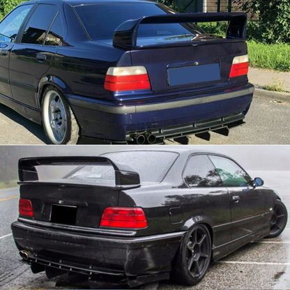 Custom GT Rear Boot Wing / Spoiler Compatible with BMW E36