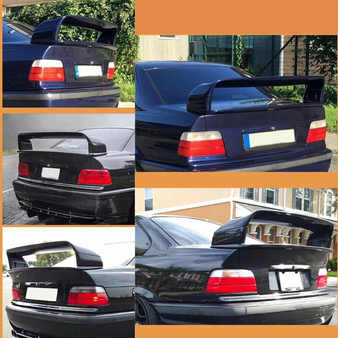 Custom GT Rear Boot Wing / Spoiler Compatible with BMW E36