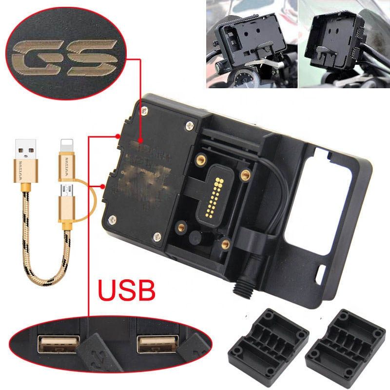 Phone Mount For BMW Motorcycles (Fits on Navigation Bracket)