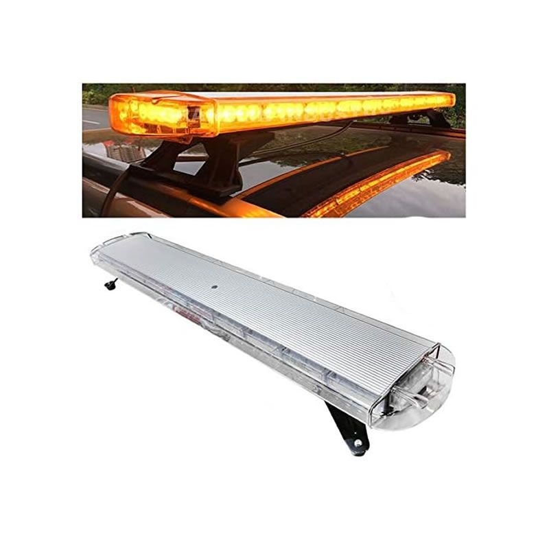 120cm Yellow Light Vehicle Roof Top Warning Strobe Flash Light