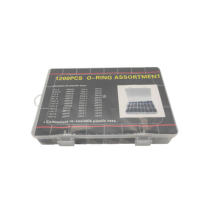 O-Ring Assortment Kit: 24 Sizes (1200-Piece)
