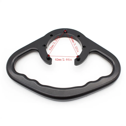 MC Passenger Tank Grab Handles Compatible with Yamaha R3/ R6/ R1 & MT-07/ MT-09