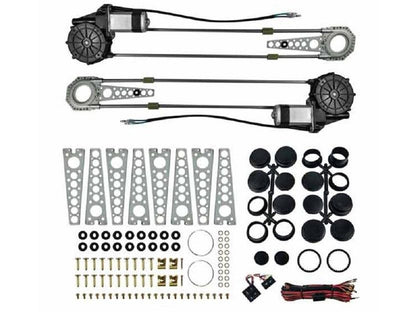 Power Electric Window Kit Universal 2 Doors Power Window Kit