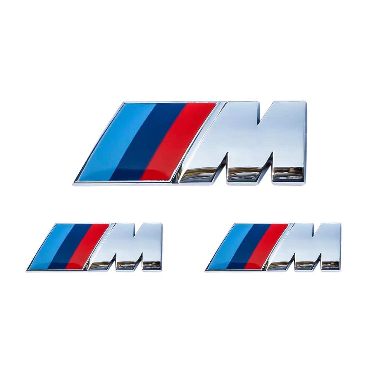 3 Piece M Power Badges SUV Set For BMW SUV(M-Badge-SUV-Set-GS)
