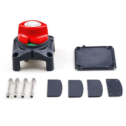 12-48V Marine/RV Battery Disconnect Switch - 90 Rotary Power Kill Switch