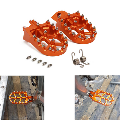 Foot Peg Set Compatible with KTM (65-1290cc)
