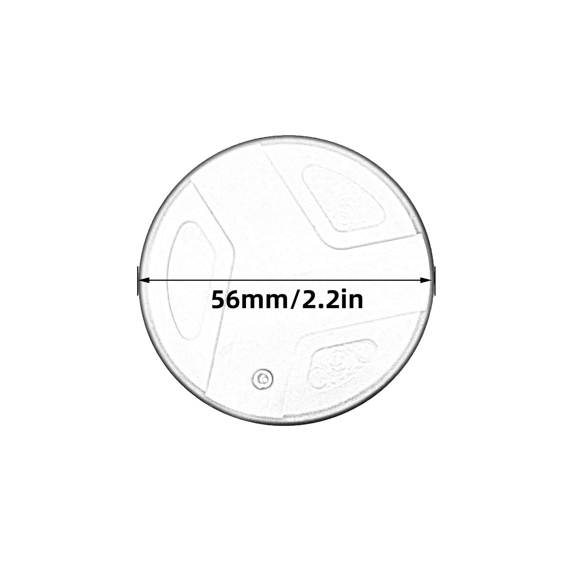 BMW R1200/1250GS/A Black Frame Plug (2 Piece)