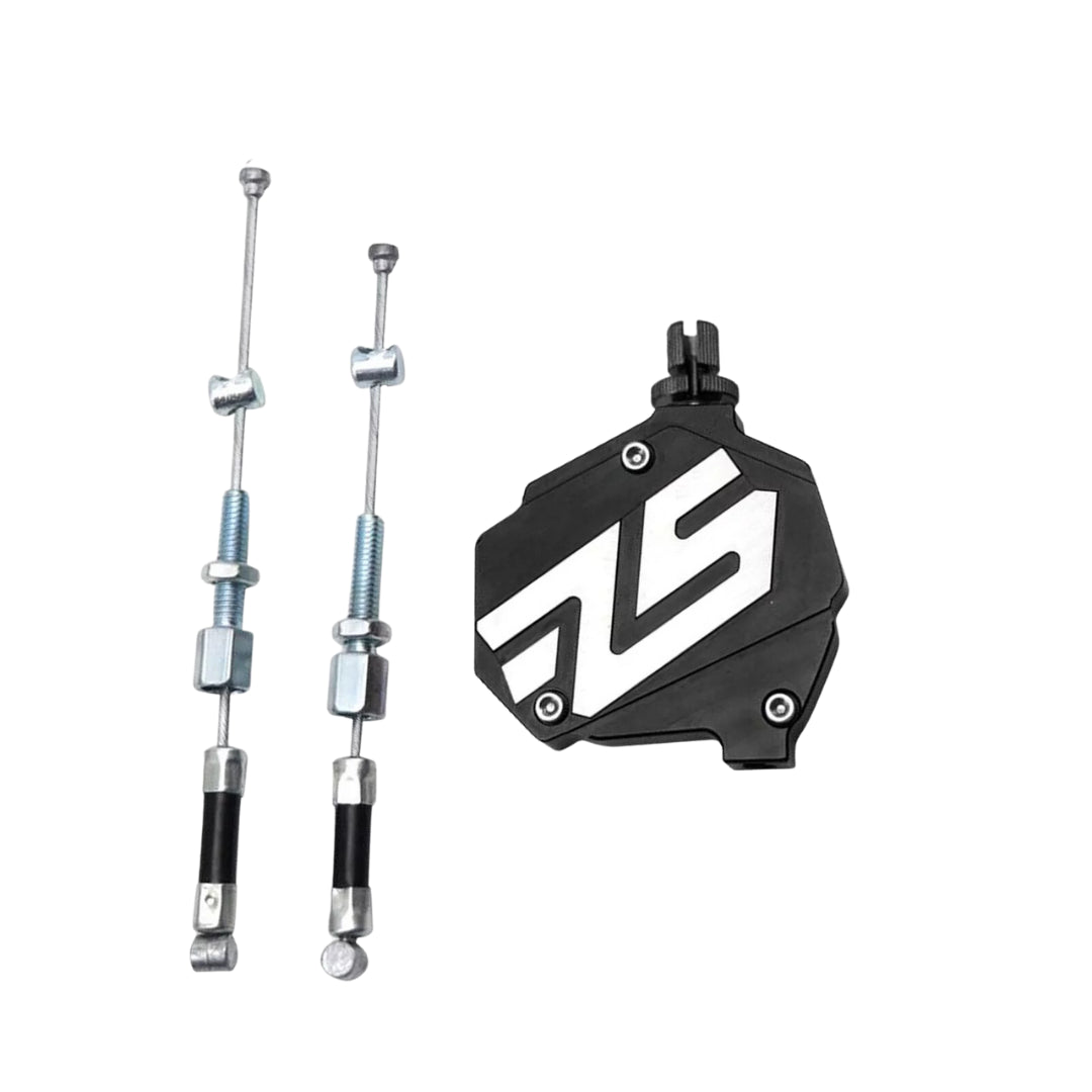 Easy Pull Cable System for Cable Clutch Levers (Black)