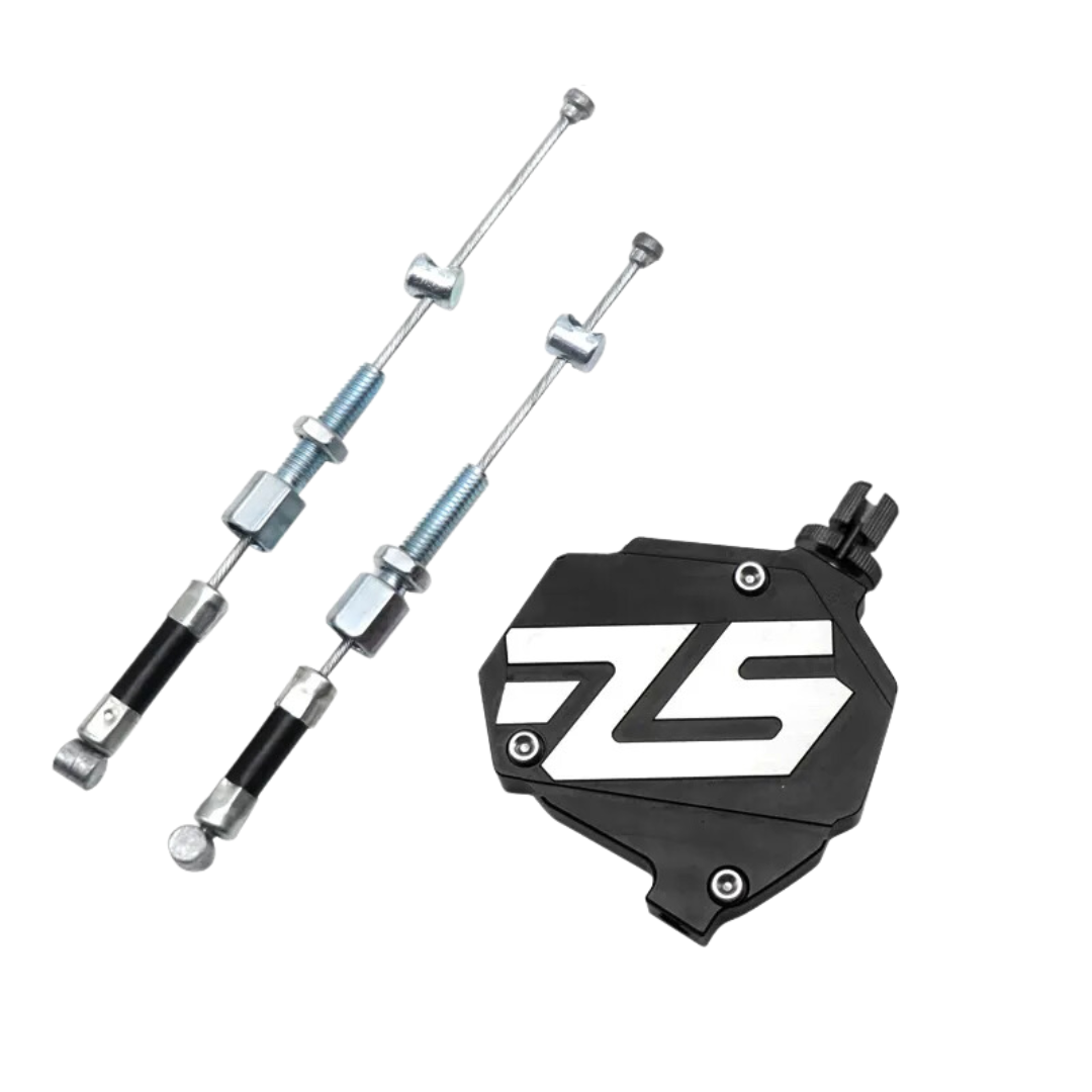 Easy Pull Cable System for Cable Clutch Levers (Black)