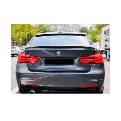 Bmw F30 M performance rear boot spoiler
