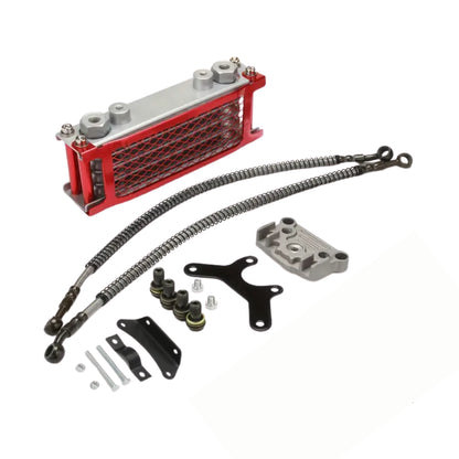 Oil Cooler Line/ Hoses & Sandwich Plate Adapter Set (AN10)