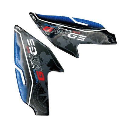 Tank, Fuel Cap & Knee Pads Sticker Pad Set: BMW G310GS (2016-)