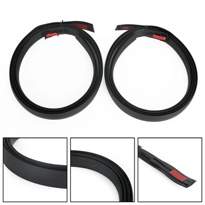 Roof Trim Strip Set Compatible with Toyota Hilux 4-Door (2005-2015)