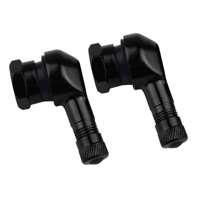 90 Degree Aluminium Tyre Valve 11.3mm Set (2-Piece)