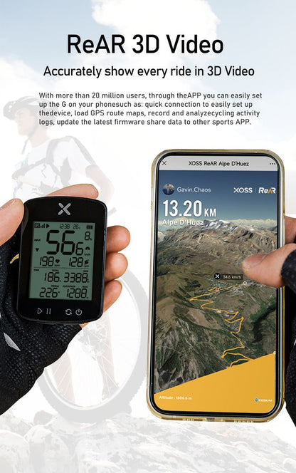 Xoss 2nd Generation G/G+ Cycling Computer