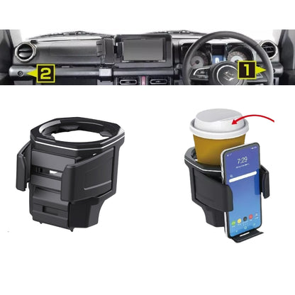 Front Cup & Phone Holder Compatible with Suzuki Jimny 3/5 Door(2019-)