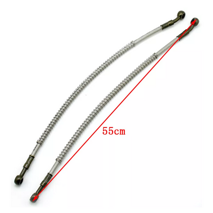 Oil Cooler Line/ Hoses & Sandwich Plate Adapter Set (AN10)
