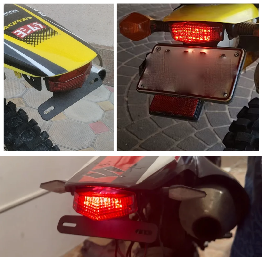 Tail Tidy & Integrated Tail Light compatible with Suzuki DRZ400