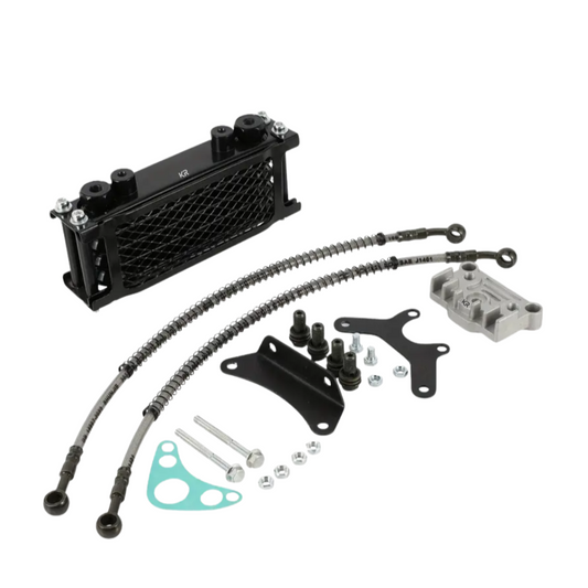 Oil Cooler Line/ Hoses & Sandwich Plate Adapter Set (AN10)