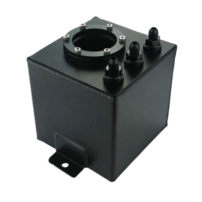 Aftermarket Billet Fuel Surge Tank: AN6 (2L) - Black