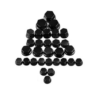 Motorcycle Plastic Bolt Cap Covers (30 Piece)