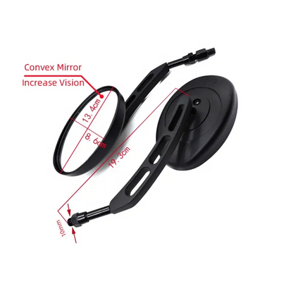 Retro/ Cruiser/Custom Mirror Set (10mm) #2