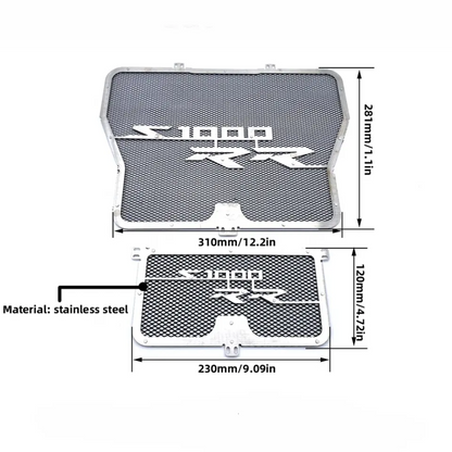 Radiator and Oil Cooler Guard Compatible with BMW S1000R/RR/XR - 2009-2016