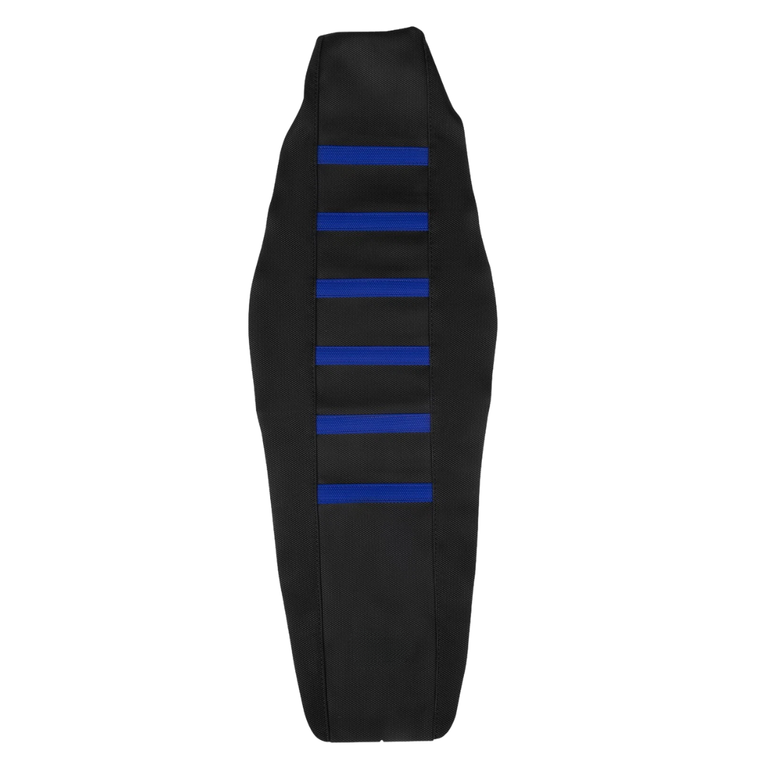 Custom Grip Seat Cover Compatible with Yamaha WR250F/ WR450F (2007-2016) - Black, Blue