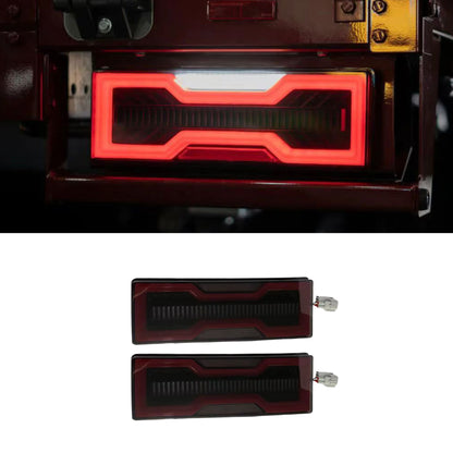 Aftermarket LED Tail Light Set Compatible with Land Cruiser 79 - Smoke Lens
