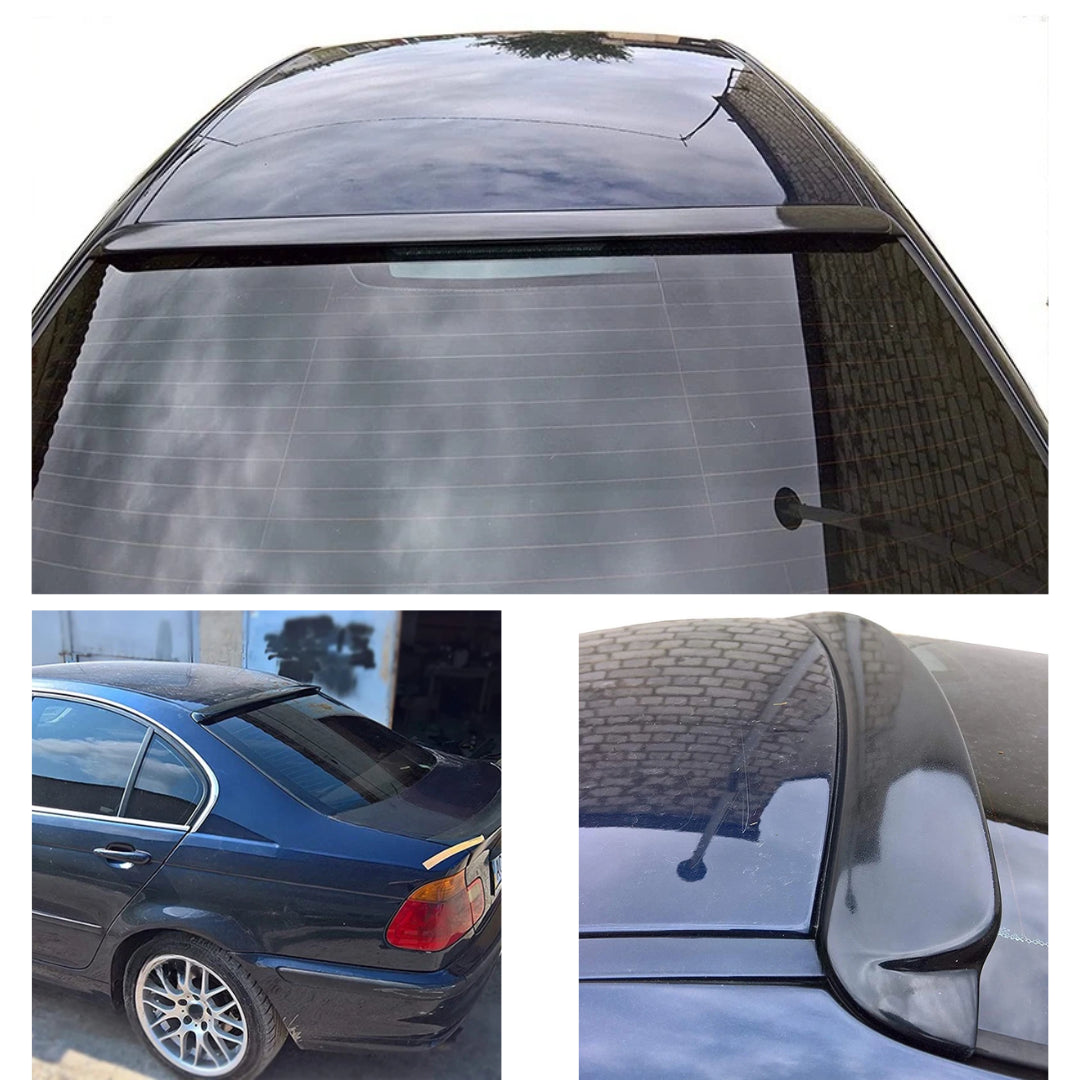 Aftermarket Rear Window Spoiler Compatible with BMW e46
