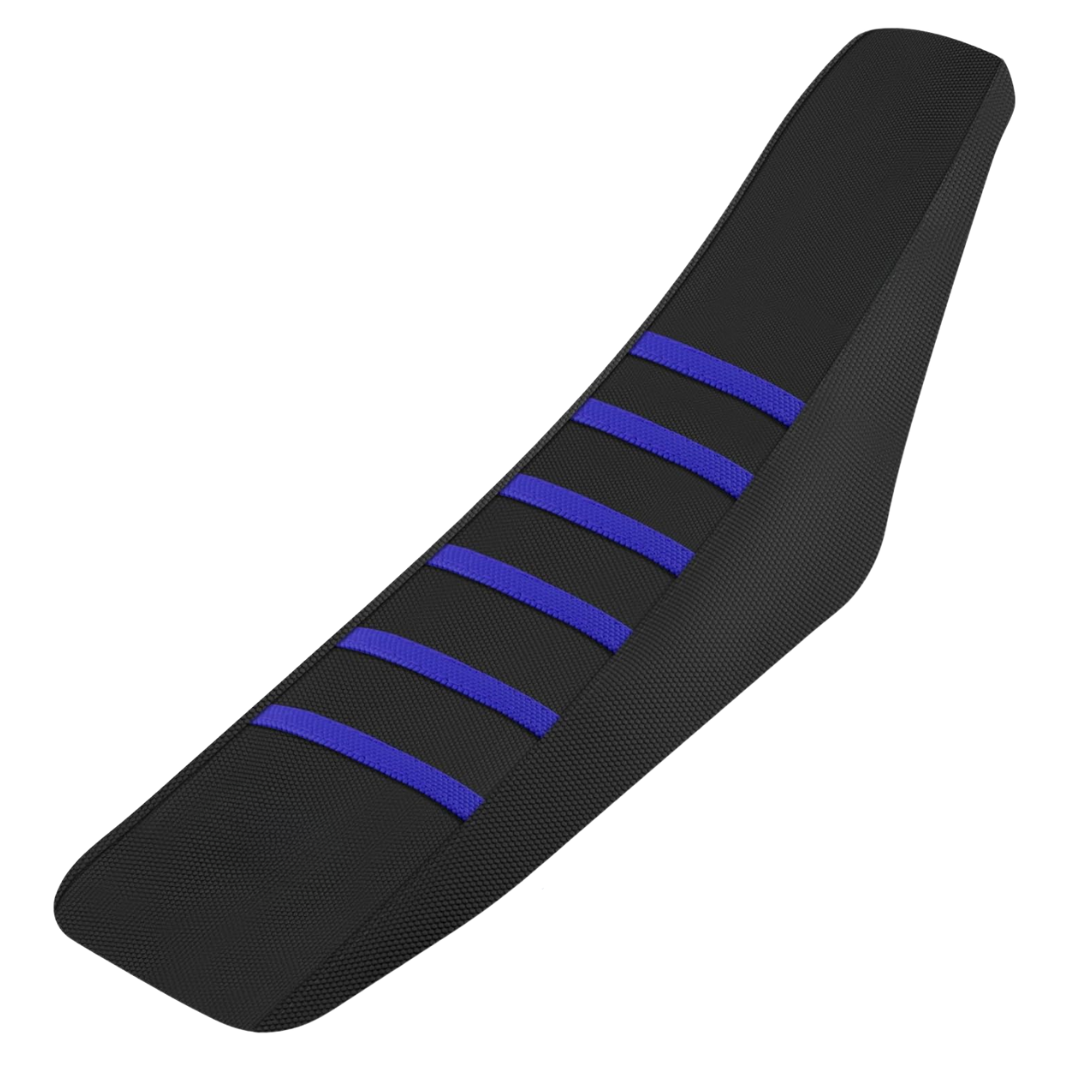 Custom Grip Seat Cover Compatible with Yamaha WR250F/ WR450F (2007-2016) - Black, Blue